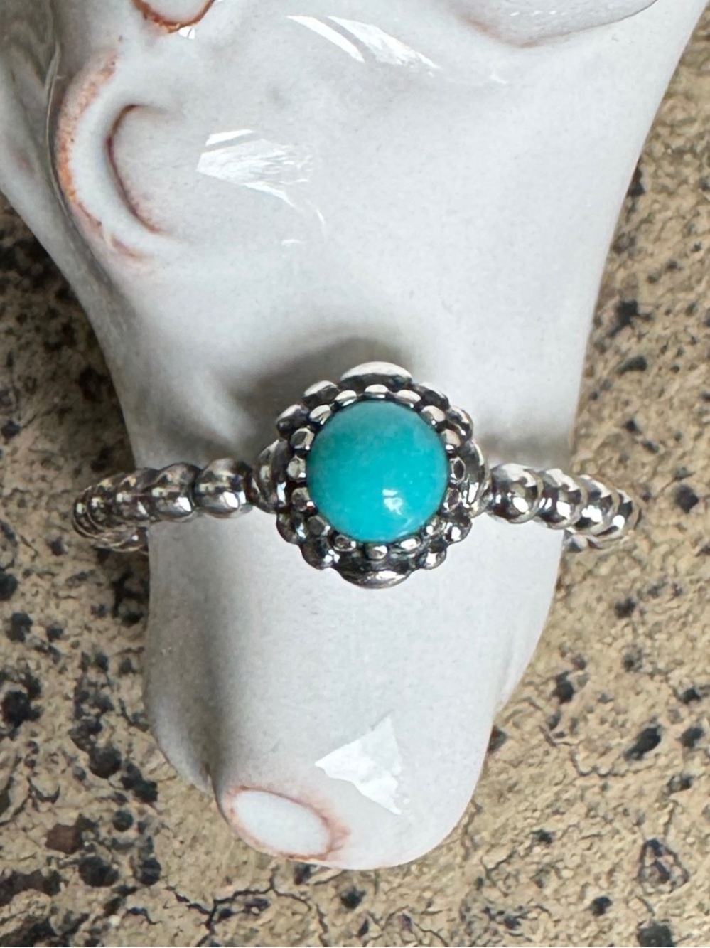 Pandora Birthday Bloom Stackable Ring